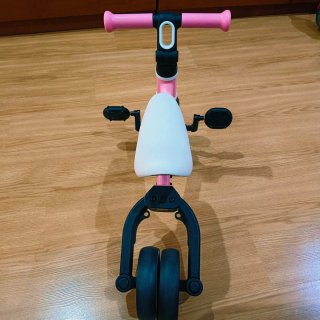 Triciclo para niña rosa y blanco