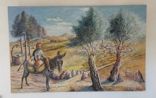 Cuadro mallorquín - aguadero