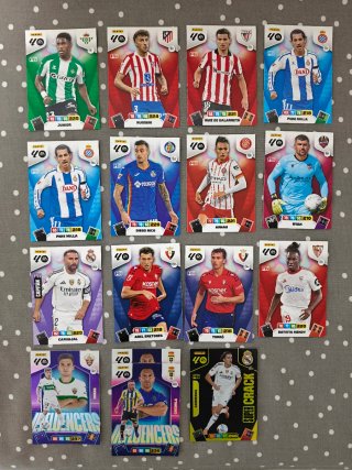 Cromos Adrenalyn 25-26