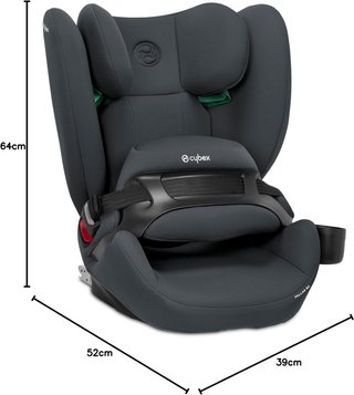 - Cybex silla coche seguridad infantil gris