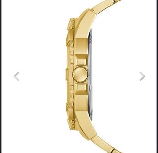 Reloj Guess Hombre Dorado Nuevo U1365G3