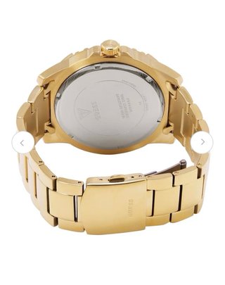 Reloj Guess Hombre Dorado Nuevo U1365G3