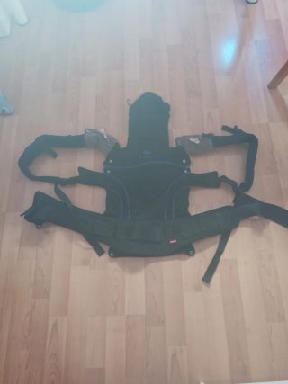 Mochila Portabebés Manduca Negra