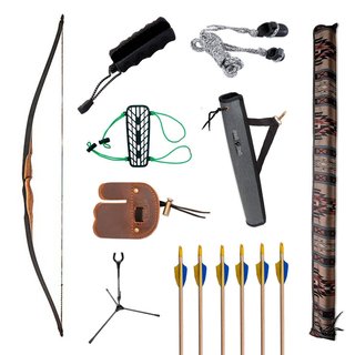 Kit de arco longbow Fenix 52″ para niños
