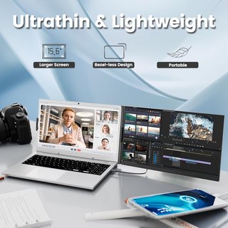 KEFEYA monitor portátil ligero alta resolución