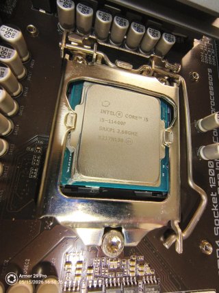 Combo Z590 Gaming X, Ram, 11400F y Refrigeración 3