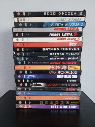 Colección 42 Películas DVD en castellano y V.O.