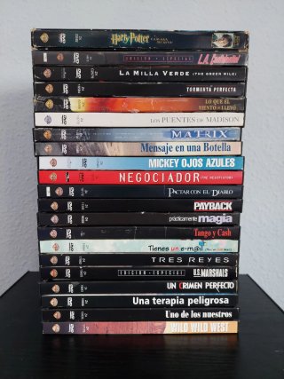 Colección 42 Películas DVD en castellano y V.O.