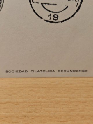 Sobre Filatélico Primer vol amb globus 1978