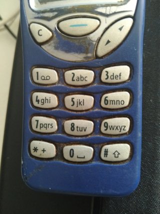 Móvil Nokia GSM Vintage Azul
