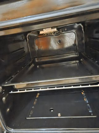 Cocina de gas Benavent blanca