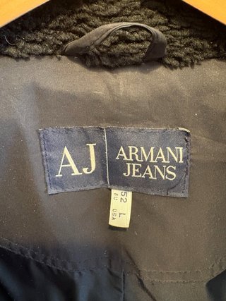Plumífero Armani Jeans Negro