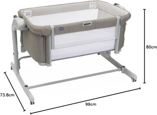 Culla Chicco Next2Me Magic EVO con altezza regolabile [PL25]