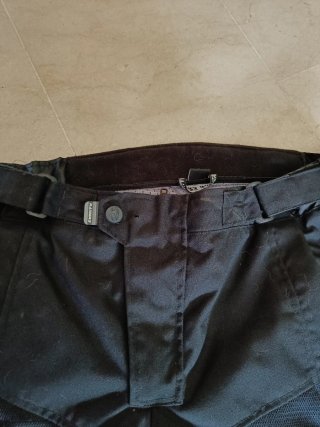 Pantalón de moto Rainers negro