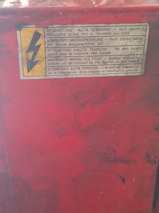 Quemador Novogas Rojo