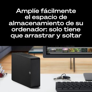 Seagate disco duro externo 6TB rápido