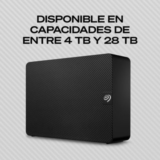 Seagate disco duro externo 6TB rápido