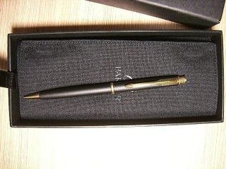 Parker Insignia lapicero Negro Mate Dorado