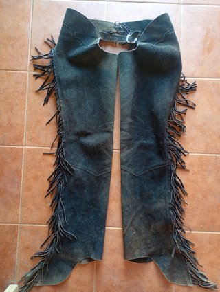 Chapas de cuero western para equitación