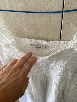 Vestido Ibicenco Blanco Talla Única
