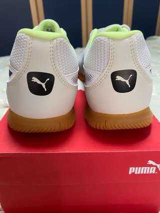 Zapatillas fútbol sala Puma blancas Talla 44