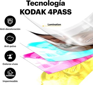 Kodak impresora fotos instantánea pack hojas