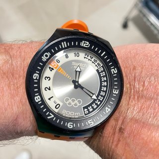 Reloj Swatch Fun Scuba Edición Olímpica 2003