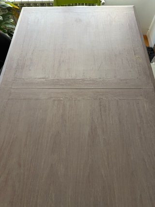 Mesa comedor Banak Importa gris efecto blanco