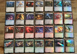 Lote 28 Cartas Magic Final Fantasy FOIL