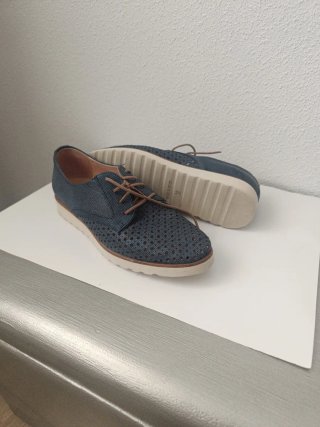 Zapatos calados mujer piel verano
