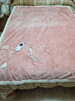Manta Eléctrica YORBAY Rosa/Gris