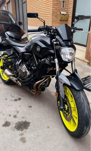 Yamaha MT-07 2018