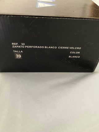 Zapatos de trabajo DIANA blancos