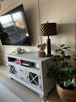 Mueble TV Gris Perla
