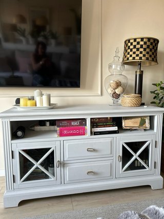 Mueble TV Gris Perla