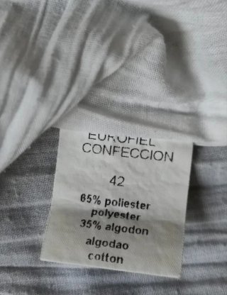 Camisa Aberdeen Talla 42 Blanca