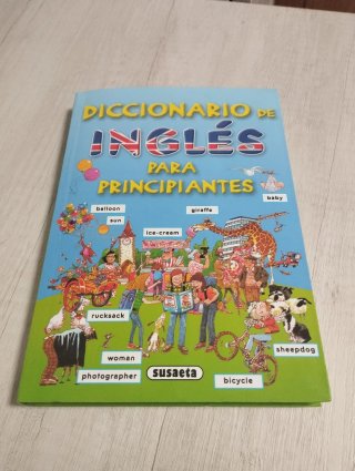 Libro Diccionario de ingles para principiantes