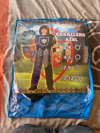 Disfraz Caballero Azul Talla Única