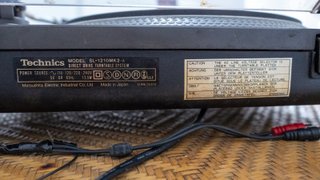 Plato Technics SL-1210 MK2 Negro