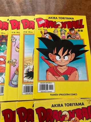 Lote 23 Comic - Manga - Dragon Ball Serie Amarilla