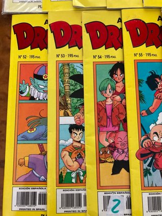 Lote 23 Comic - Manga - Dragon Ball Serie Amarilla