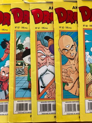 Lote 23 Comic - Manga - Dragon Ball Serie Amarilla
