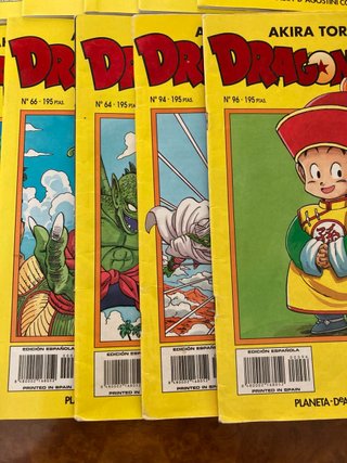 Lote 23 Comic - Manga - Dragon Ball Serie Amarilla