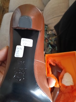 Zapatos de tacón cuadros varias tallas