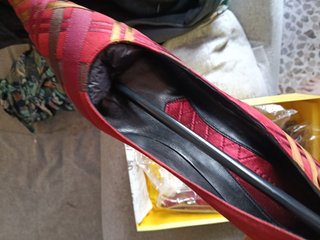 Zapatos de tacón cuadros varias tallas