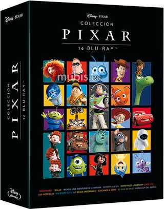 Colección Pixar 16 Películas Blu-Ray