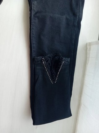 Pantalón largo mujer negro