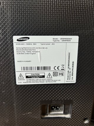 Samsung Smart TV Full HD + mando y cables | HDMI |