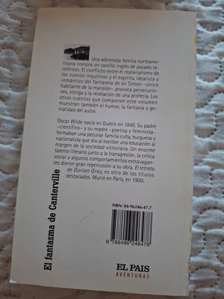 El fantasma de Canterville, Oscar Wilde