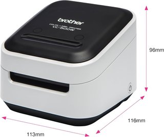 Brother impresora etiquetas color wi-fi cortador